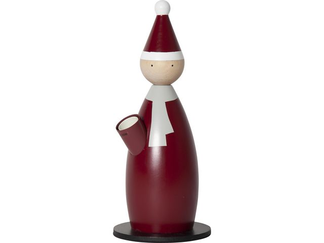 STAR TRADING Elljusstake Tomte 1 ljus trä | Kontorsmöbler och inredning - Lampor och belysning - Ljusstakar | Kontorsexperten