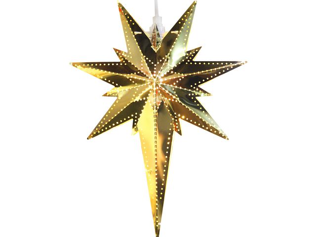 STAR TRADING Metallstjärna Betlehem 35x25cm | Kontorsmöbler och inredning - Lampor och belysning - Dekorationsbelysning | Kontorsexperten