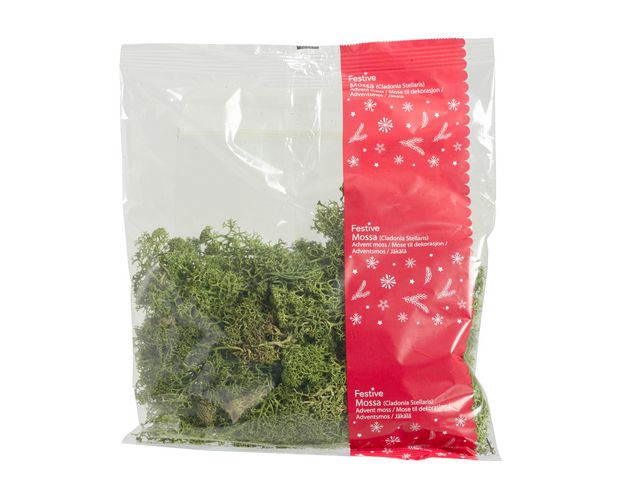 Dekoration mossa grön 100g | Kontorsmöbler och inredning - Lampor och belysning - Dekorationsbelysning | Kontorsexperten