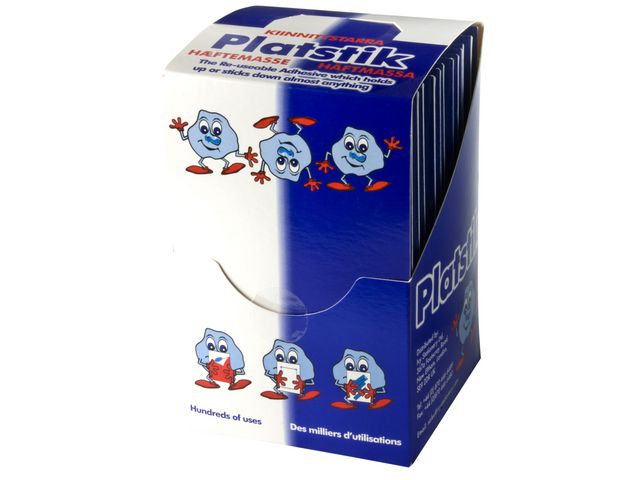 Produktfoto för Häftmassa Platinumblå60g
