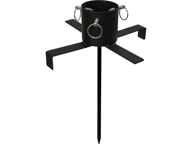 STAR TRADING Julgransfot utomhus 47x36cm svart | Kontorsmöbler och inredning - Lampor och belysning - Dekorationsbelysning | Kontorsexperten