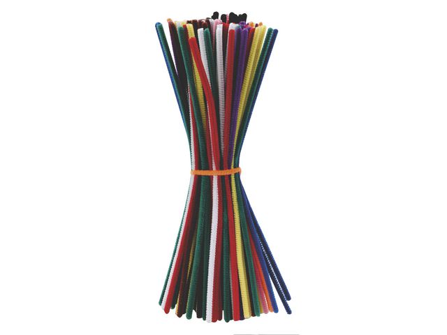 PLAYBOX Piprensare 30cm kulörta 100/fp | Skola och förskola - Hobbymaterial - Piprensare | Kontorsexperten