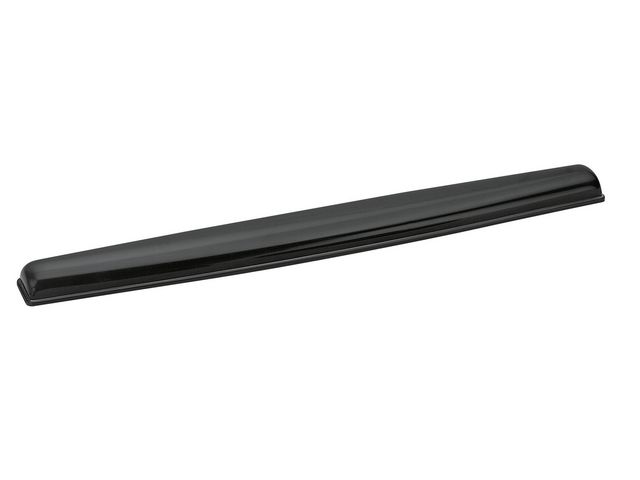 FELLOWES Handledsstöd Crystal svart