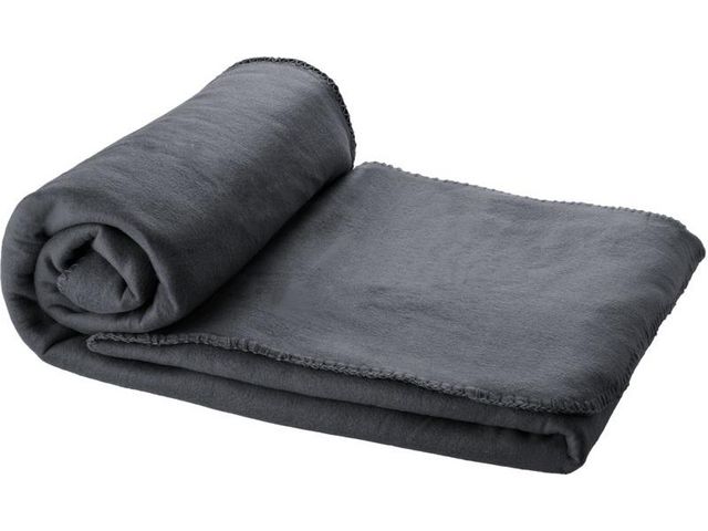 Bullet Fleecepläd Huggy I påse mörkgrå | Skolmöbler och inredning - Vila och sova - Sängar, madrasser och tillbehör | Kontorsexperten