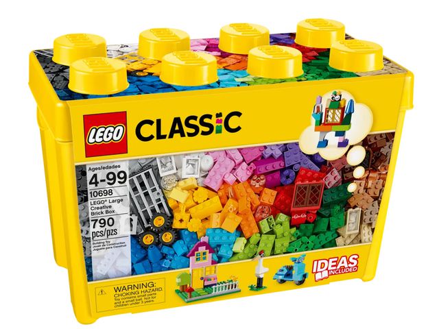 Produktfoto för LEGO Classic 10698 Fantasiklosslåda stor