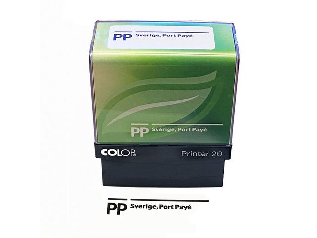 Colop Stämpel standardtext: Porto Betalt | Kontorsmaterial - Till skrivbordet - Stämplar | Kontorsexperten