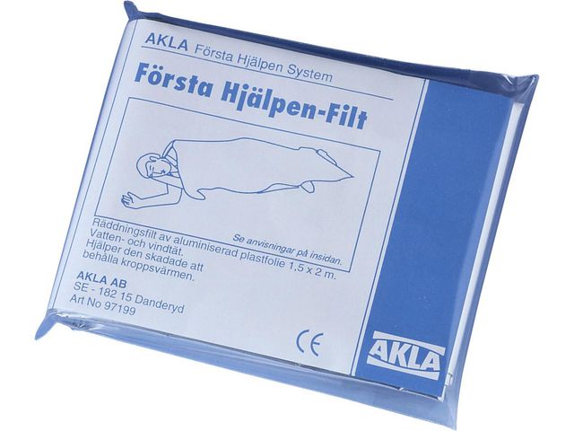 AKLA Räddningsfilt | Skyddsutrustning - Första Hjälpen - Räddningsfiltar | Kontorsexperten