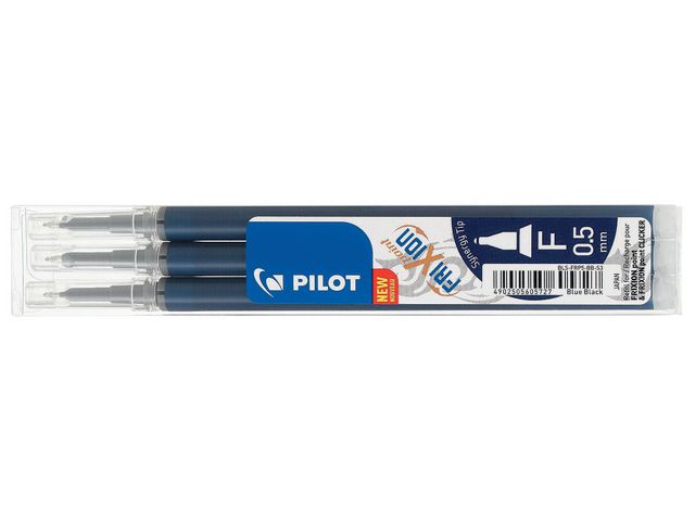 Pilot Refill Frixion Synergy 0,5mm svartblå 3/fp | Kontorsmaterial - Pennor - Pennpatroner | Kontorsexperten