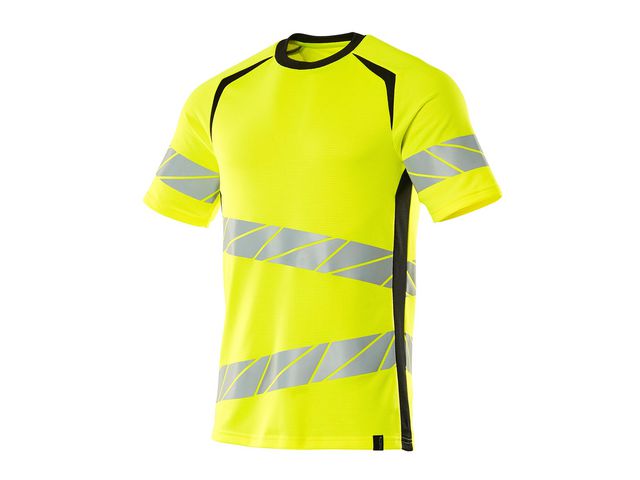 MASCOT® Varsel t-shirt Accelerate Kl 2 gul 3XL | Arbetskläder - Varselkläder - Varselt-shirts | Kontorsexperten