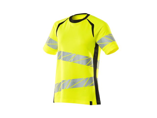 MASCOT® Varsel t-shirt dam Kl 2 gul L | Arbetskläder - Varselkläder - Varselt-shirts | Kontorsexperten