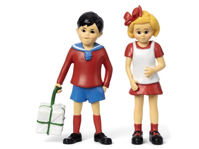 PIPPI Tommy o Annika figurset | Skola och förskola - Lekmaterial - Lekfigurer - Övriga | Kontorsexperten