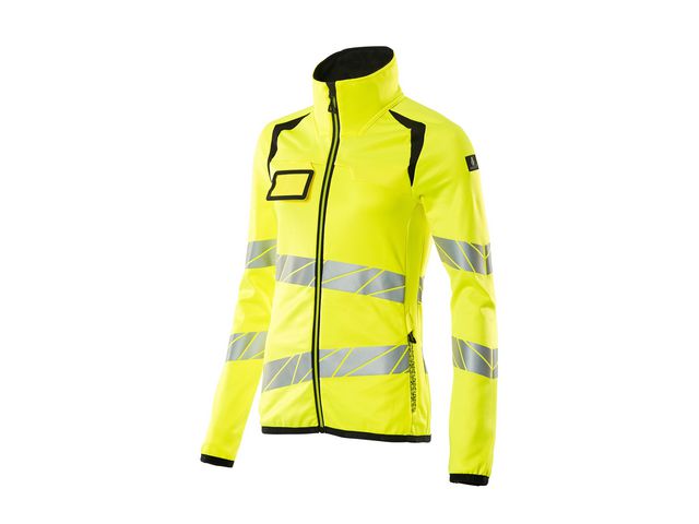 MASCOT® Varselfleecetröja dam kl 2 gul XL | Arbetskläder - Varselkläder - Varseltröjor | Kontorsexperten