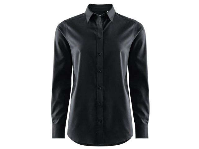Skjorta Plainton dam svart S | Yrkeskläder - Skjortor och blusar - Skjortor | Kontorsexperten