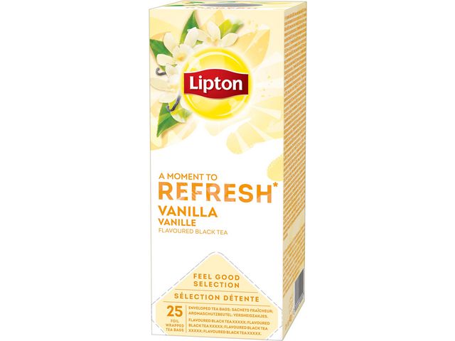 LIPTON Te vanilj Påse 25/fp | Kök och servering - Kaffe och te - Te | Kontorsexperten