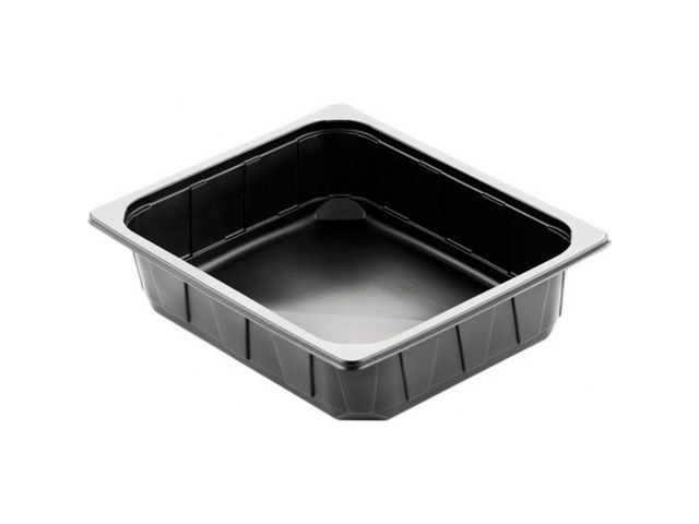 Duni Matform 1/2 GN 1-fack 325x265x60mm svart 100/fp | Kök och servering - Baktillbehör - Formar | Kontorsexperten