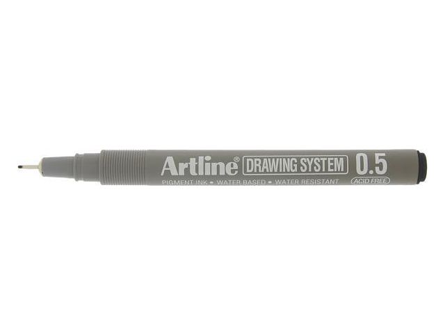 Artline Fineliner EK235 0.5mm svart | Kontorsmaterial - Pennor - Finelinerpennor | Kontorsexperten