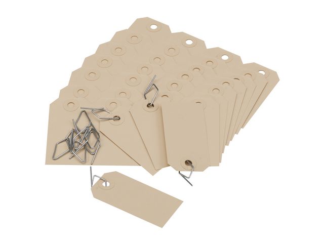 Produktfoto för Manilla klistermärken 40x80mm natur A2 1000 st/pk - (1000 st)