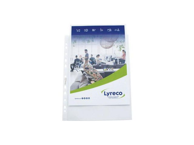 Lyreco PREMIUM Plastficka A4+ 0,12 25/fp | Kontorsmaterial - Mappar och plastfickor - Plastfickor - Signal | Kontorsexperten
