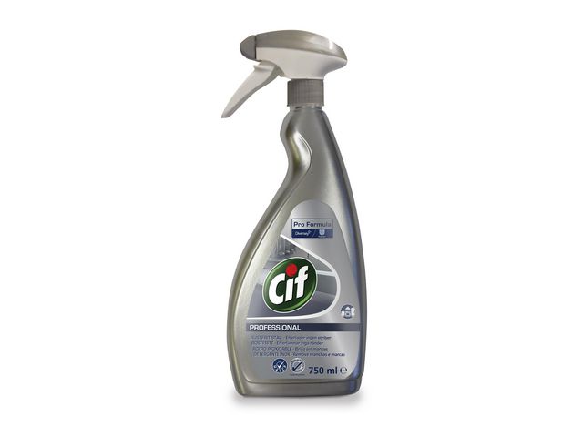Cif Allrent Pro Formula Rostfritt & Glas 750ml | Städ och hygien - Fönsterrengöring - Fönsterputsmedel | Kontorsexperten