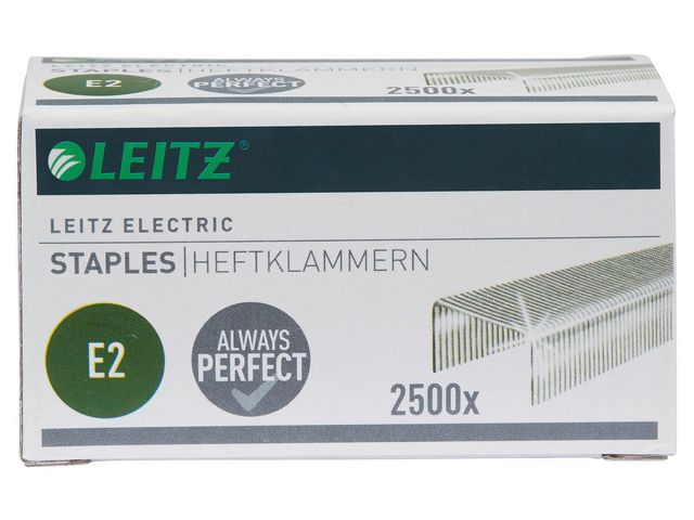 Leitz Häftklammer E-2 5533 2500/fp | Kontorsmaterial - Till skrivbordet - Häftklammer och tillbehör | Kontorsexperten
