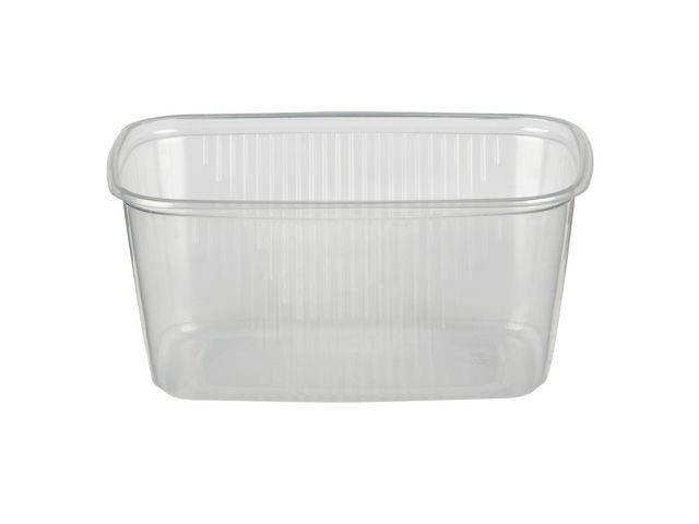 PAPSTAR Bägare Rektangulär PP 250 ml 100/fp | Kök och servering - Engångsartiklar - Plastbägare | Kontorsexperten