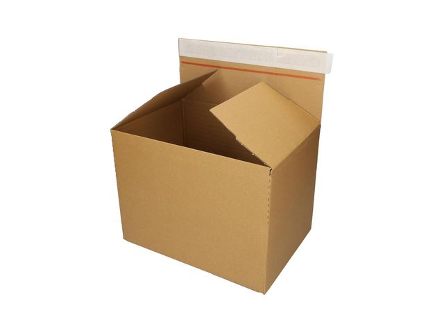 SOBER® E-handelslåda 304x216x130-220mm | Emballage och lagerutrustning - Lådor och well - E-handelslådor | Kontorsexperten