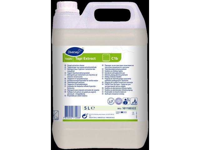 TASKI Rengöringsmedel Tapi Extract 5L | Städ och hygien - Rengöringsmedel - Textil och möbelrengöring | Kontorsexperten