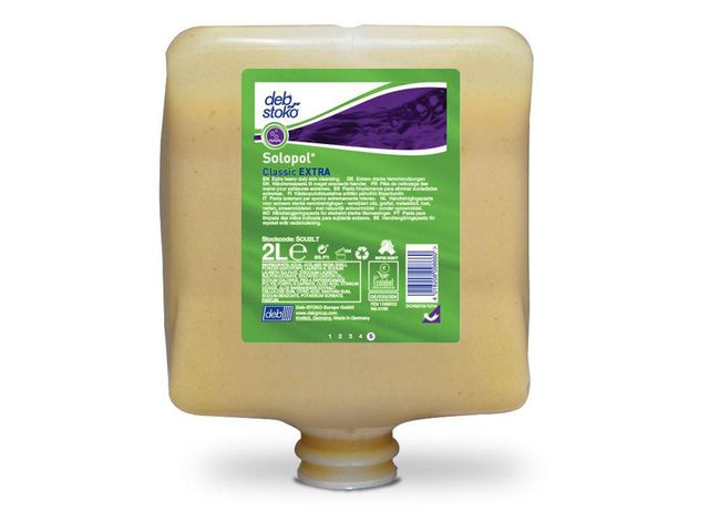 Deb Grovtvål Solopol Classic EXTRA 2L | Städ och hygien - Tvål och hygien - Grovtvål | Kontorsexperten