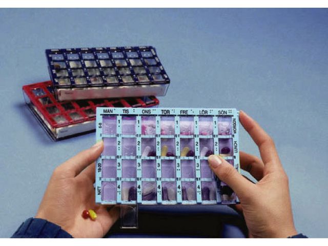 Ordinationskort till Dosett Medi 10/fp | Sjukvård och omsorg - Diagnos och behandling - Medicinering | Kontorsexperten