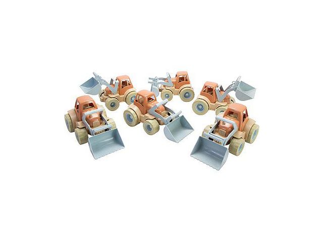 DANTOY Traktor av bioplast 34,5cm 6/FP 6/fp | Skola och förskola - Lekmaterial - Leksaksbilar | Kontorsexperten