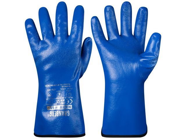 CHEMSTAR Kemikaliehandske 0630W 9 | Skyddsutrustning - Engångshandskar - Kemikaliehandskar | Kontorsexperten