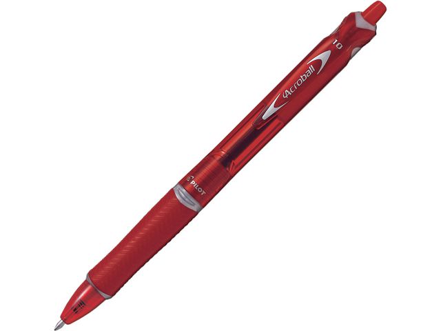 PILOT BEGREEN Kulpenna Begreen Acroball 1,0mm röd | Kontorsmaterial - Pennor - Kulpennor | Kontorsexperten