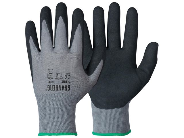 GRANBERG Montagehandske 0822 8 | Skyddsutrustning - Skyddshandskar - Montagehandskar | Kontorsexperten