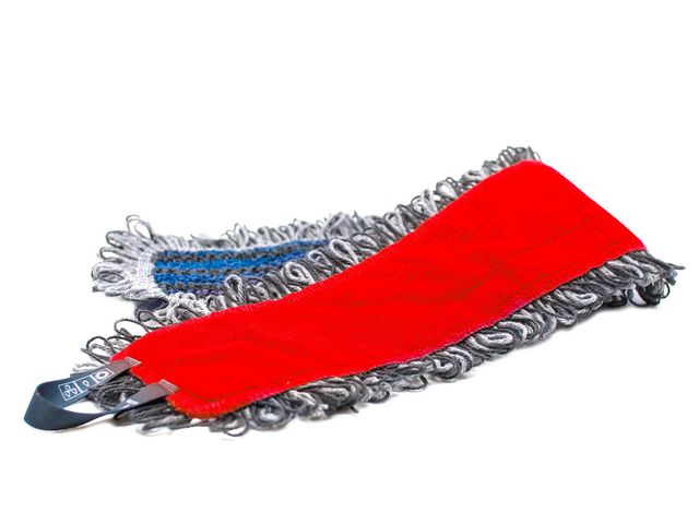 PLS Mopp Larry Color 30cm röd | Städ och hygien - Moppar och stativ - Moppar - 35 cm och mindre | Kontorsexperten