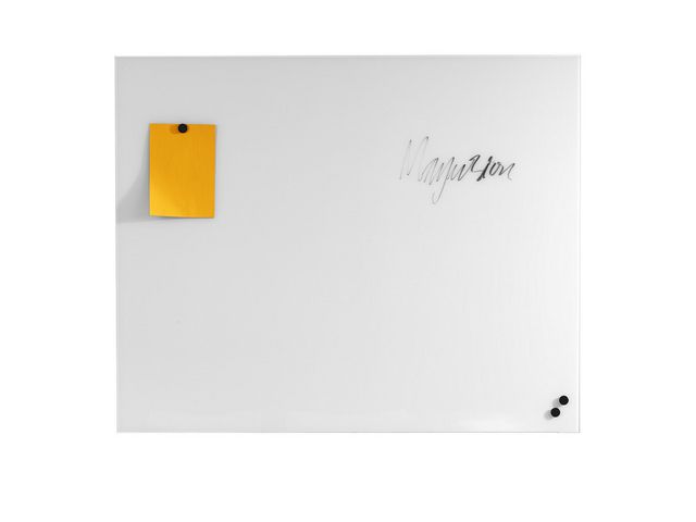 Magvision Glas 295x210, Optisk vit | Kontorsmöbler och inredning - Whiteboardtavlor och tillbehör - Whiteboardtavlor - Glas | Kontorsexperten
