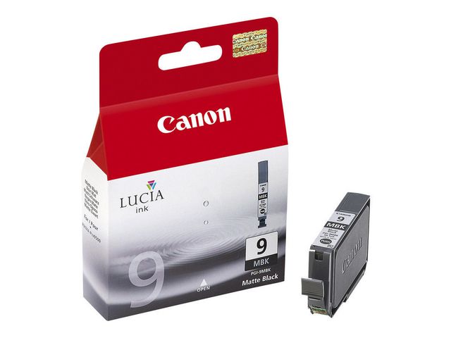 Produktfoto för Canon Bläckpatron, PGI-9 MBK Lucia, matt svart, singelförpackning, 1033B001