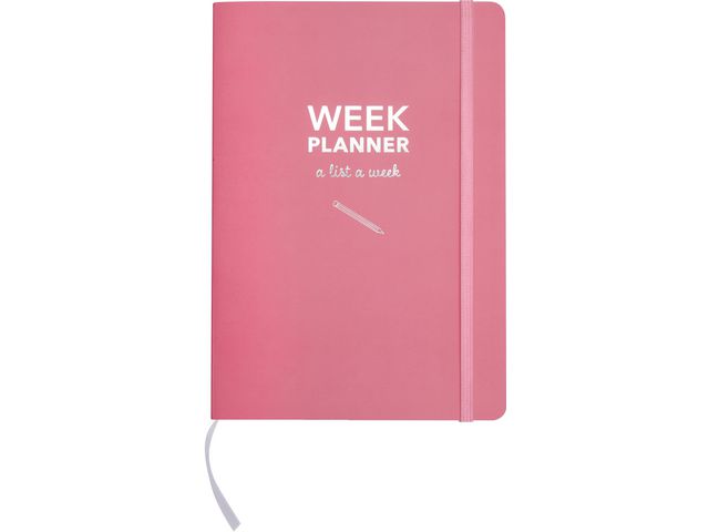 Burde Kalender Week planner pink odaterad - 1051 | Almanackor och kalendrar - Temakalendrar - Produktivitet | Kontorsexperten