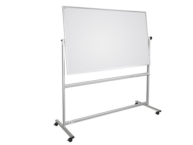2X3 The Boards Company Whiteboardtavla vändbar/mobil 150x120cm | Kontorsmöbler och inredning - Whiteboardtavlor och tillbehör - Whiteboardtavlor mobil - Lackerad stål | Kontorsexperten