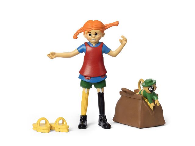PIPPI Pippi Långstrum Figurset | Skola och förskola - Lekmaterial - Lekfigurer - Övriga | Kontorsexperten