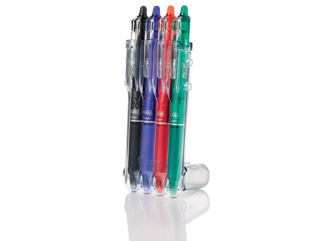 Pilot Gelpenna Frixion Click SET2GO 4/fp | Kontorsmaterial - Pennor - Gelpennor raderbara | Kontorsexperten
