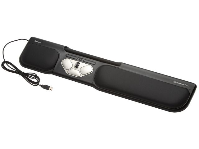 CONTOUR RollerMouse Pro 3 svart kabel | Datorprodukter - Kringutrustning - Ergonomiska Pekdon | Kontorsexperten