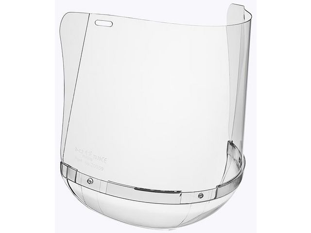 HELLBERG SAFETY Visir PC hakskydd | Skyddsutrustning - Ögonskydd - Visir | Kontorsexperten