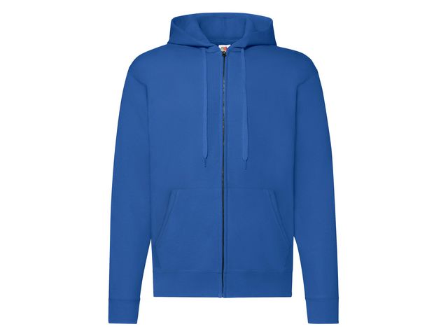 FRUIT OF THE LOOM Zip Hoodie kungsblå 2L | Yrkeskläder - Tröjor och Sweatshirts - Zip-tröjor | Kontorsexperten