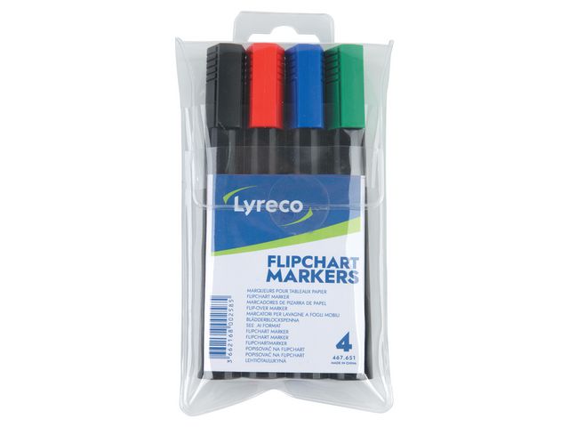 Lyreco Blädderblockspenna rund 4/fp | Kontorsmaterial - Pennor - Blädderblockspennor | Kontorsexperten