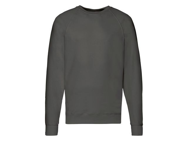 FRUIT OF THE LOOM Sweatshirt mörkgrå S | Yrkeskläder - Tröjor och Sweatshirts - Sweatshirts | Kontorsexperten