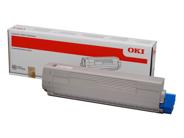 OKI Toner, C822, svart, 44844616 | Toner och bläck - Tonerkassetter - Toner OKI | Kontorsexperten
