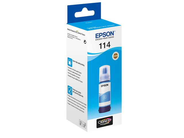 Epson Bläckpatron 114 EcoTank 2,3K C | Toner och bläck - Bläckpatroner - Bläckpatroner Epson | Kontorsexperten