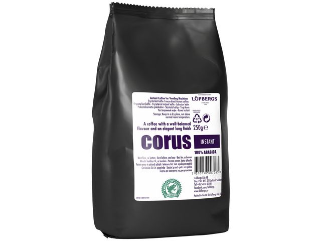 Löfbergs Snabbkaffe Corus Instant Vending 250g