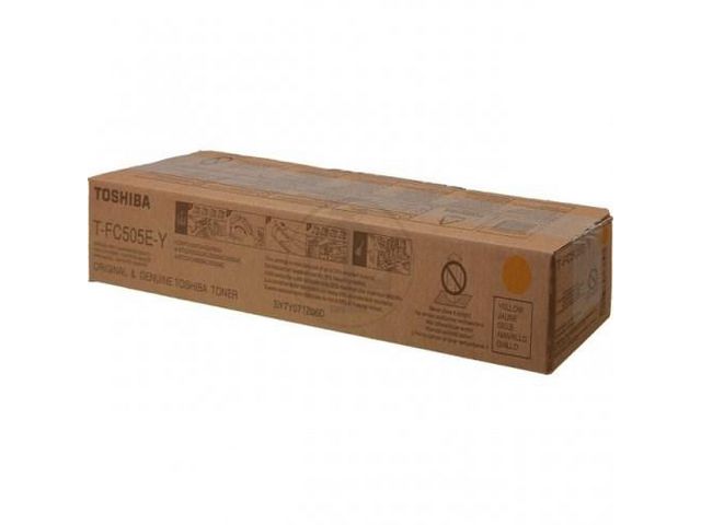 Toshiba Toner TFC505EY Gul | Toner och bläck - Tonerkassetter - Toner Toshiba | Kontorsexperten