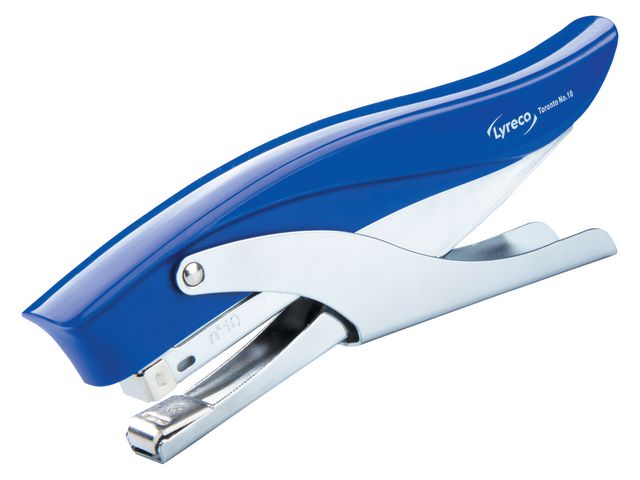 Lyreco Häfttång blå 15 ark | Kontorsmaterial - Till skrivbordet - Häftpistoler och häfttänger | Kontorsexperten